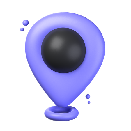 Standort-Pin  3D Icon