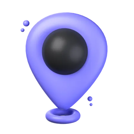 Standort-Pin  3D Icon