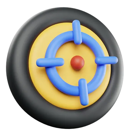 Standort-Targeting  3D Icon