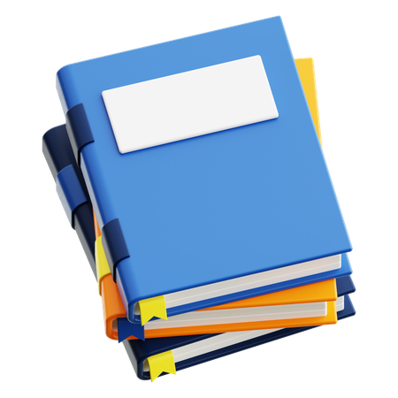 Stapel Bücher  3D Icon