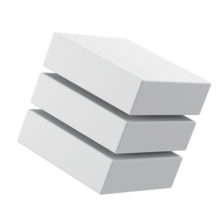 Stapelform  3D Icon