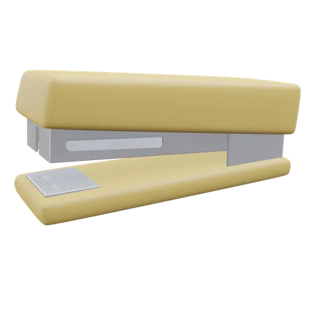 Stapler Office 3 D Icon Illustration With Transparent Background 3D Icon