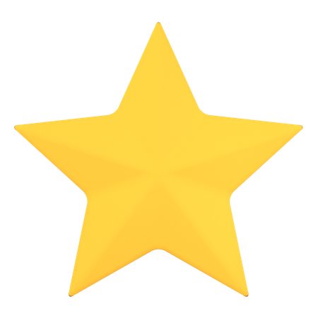 Star  3D Icon