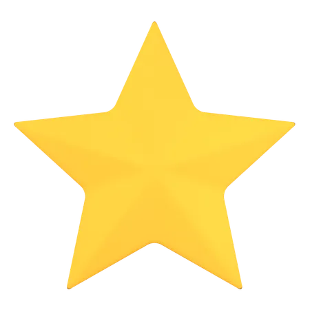 Star  3D Icon