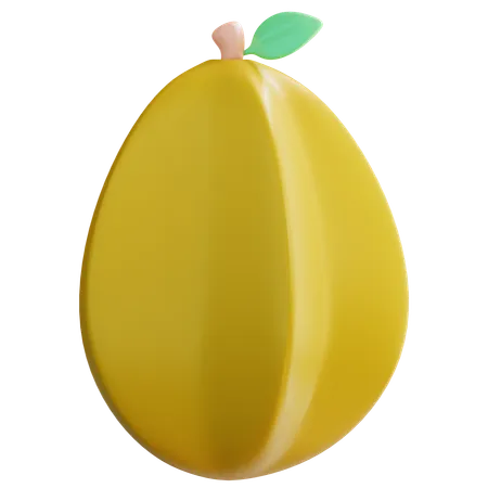 3 D Illustration Star Fruit 3D Icon