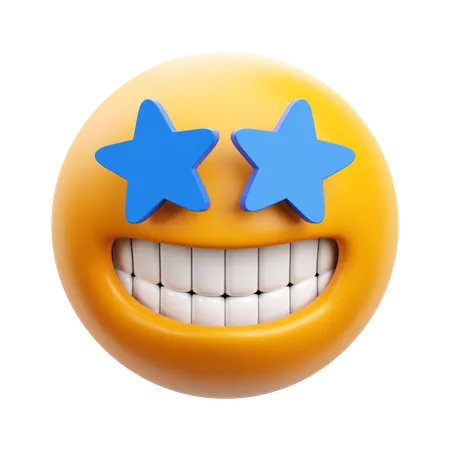 Star Emoji 3 D Render Icon Illustration 3D Icon