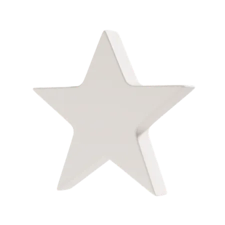 Star 3 D Icon And Illustration 3D Icon