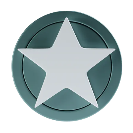 Star 3 D Icon And Illustration 3D Icon