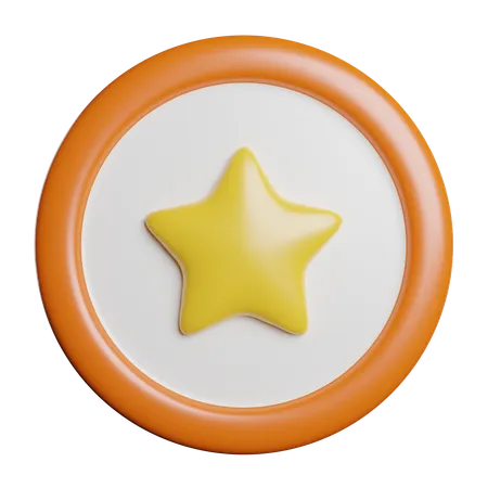 Star Favorite Rating 3D Icon