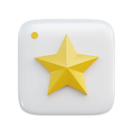 Star 3 D Icon Which Can Be Used For Various Purposes Such As Websites Mobile Apps Presentation And Others 3D Icon