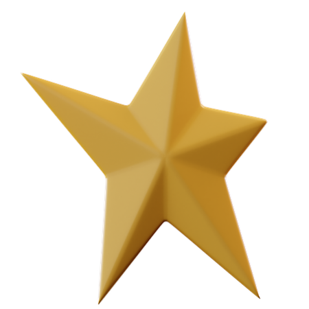 Star  3D Icon