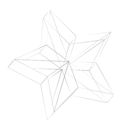 Star  3D Icon