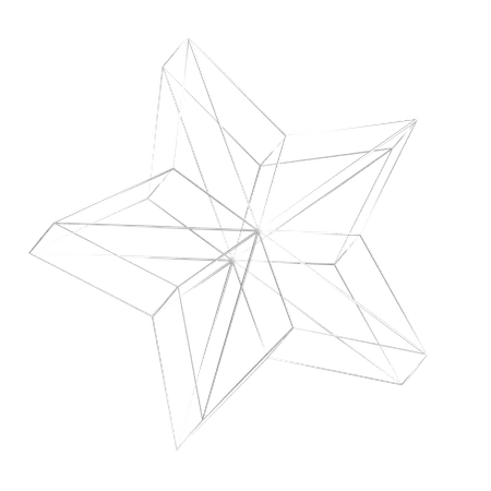 Star  3D Icon