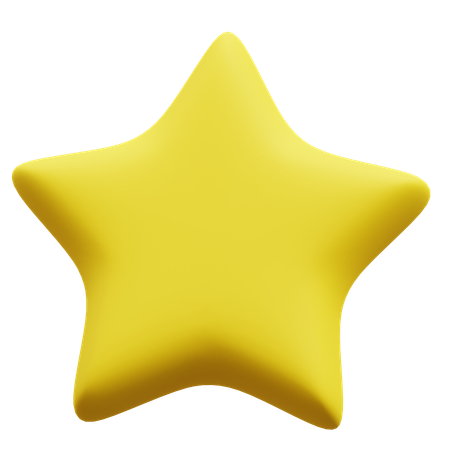 Star  3D Icon