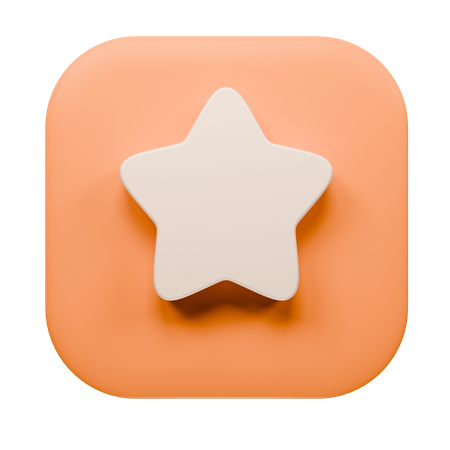 Star  3D Icon