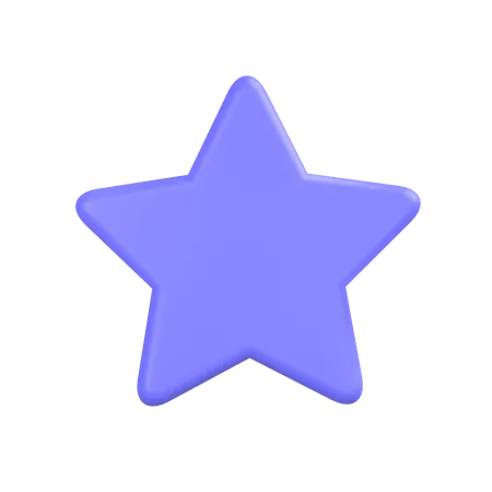 Star  3D Icon