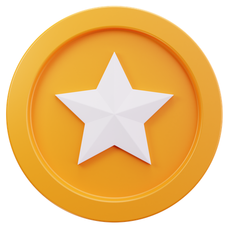Star  3D Icon