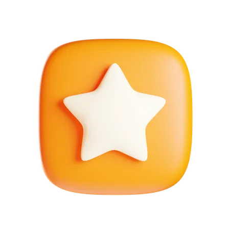 Star  3D Icon