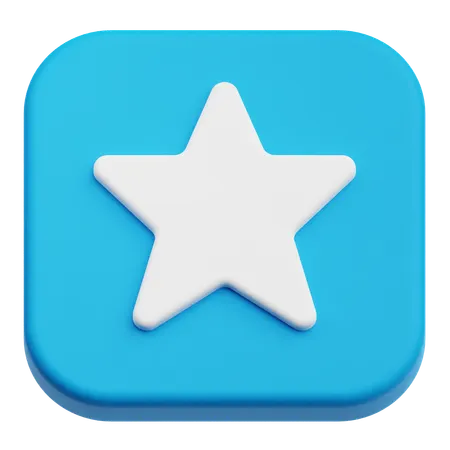 Star  3D Icon
