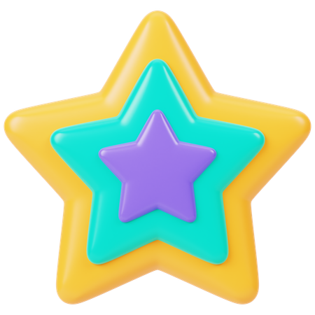 Star  3D Icon