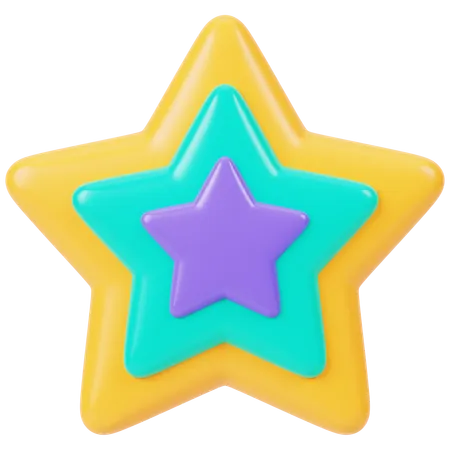 Star  3D Icon