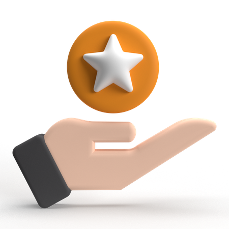 Star  3D Icon