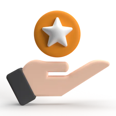 Star  3D Icon
