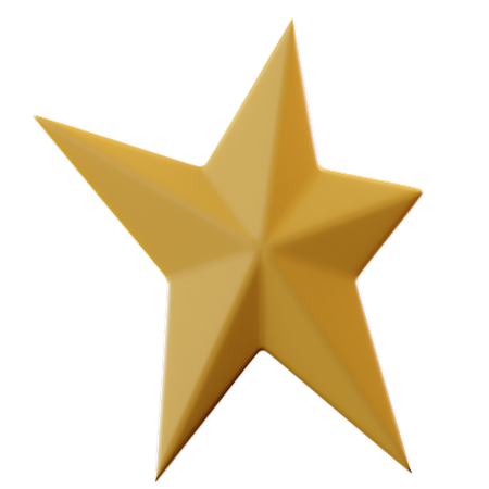 Star  3D Icon