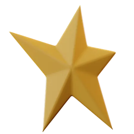 Star  3D Icon