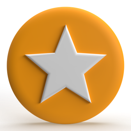 Star  3D Icon