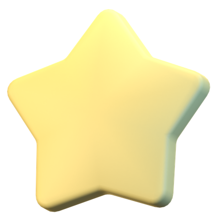 Star  3D Icon