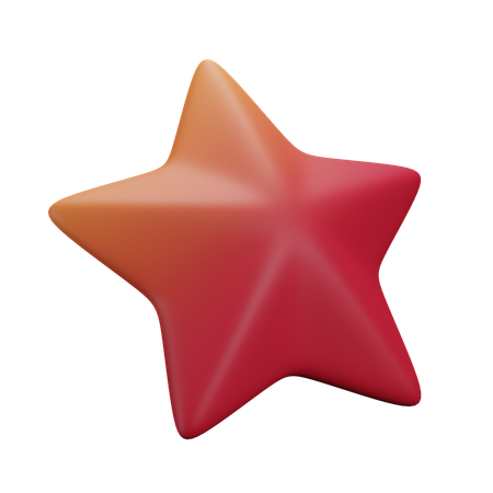 Star  3D Icon