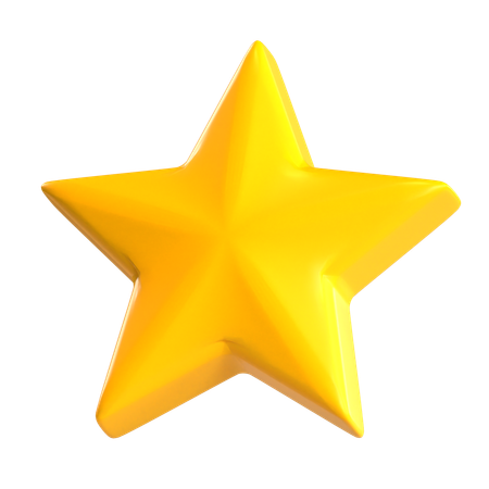 Star  3D Icon