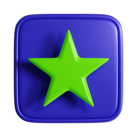 Star  3D Icon