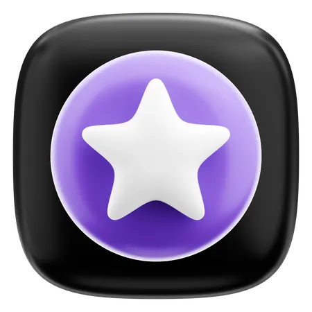 Star  3D Icon