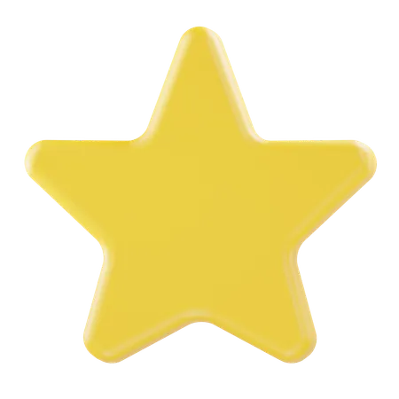 Star  3D Icon