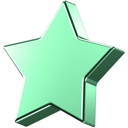 Star  3D Icon