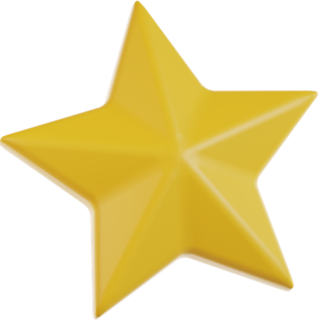 Star  3D Icon
