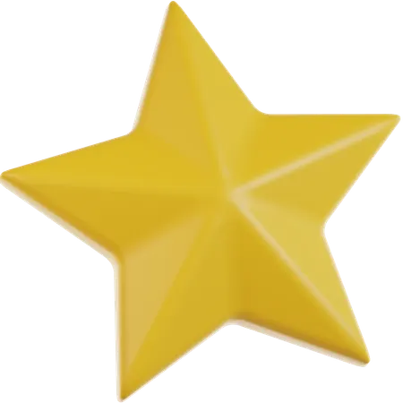 Star  3D Icon