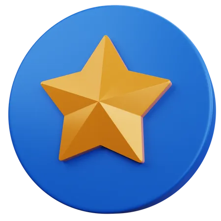 Star  3D Icon