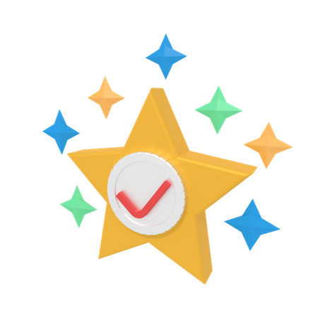 Star  3D Icon