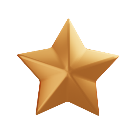 Star  3D Icon