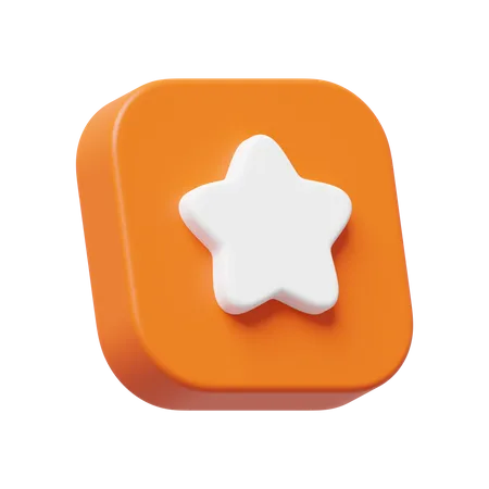 Star  3D Icon