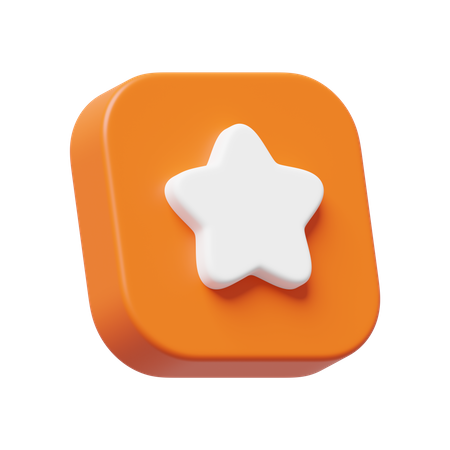 Star  3D Icon