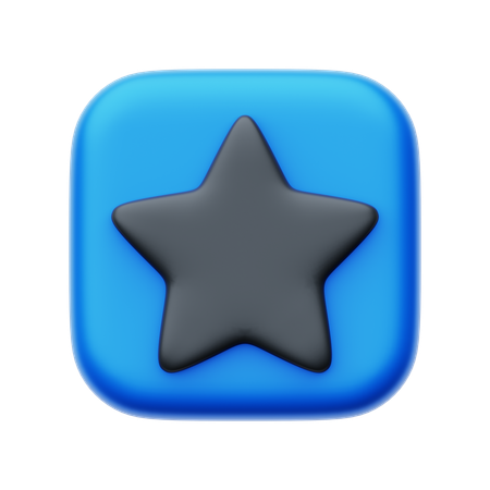 Star  3D Icon