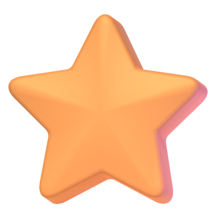 Star  3D Icon