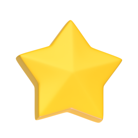 Star  3D Icon