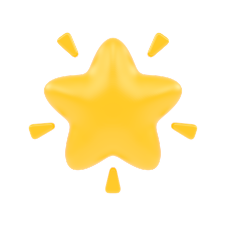 Star  3D Icon