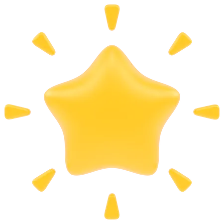 Star  3D Icon