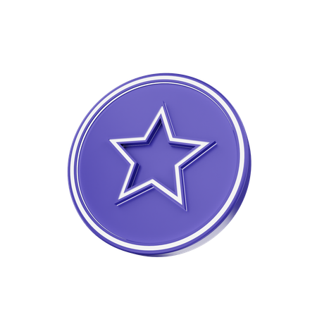 Star  3D Icon